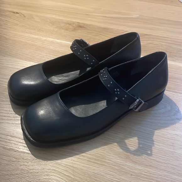 Free People "Mary Jane" Flats - Picture 1 of 9